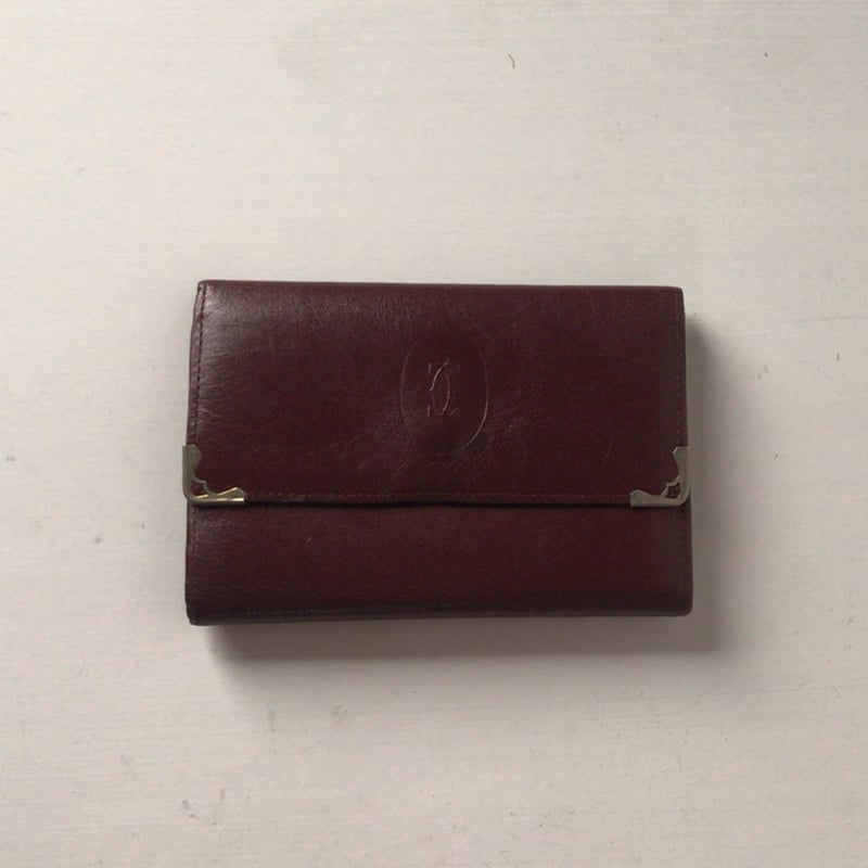 Cartier カルティエ マストライン 三つ折りコンパクト財布 Cartier カルティエ マストライン 三つ折りコンパクト財布