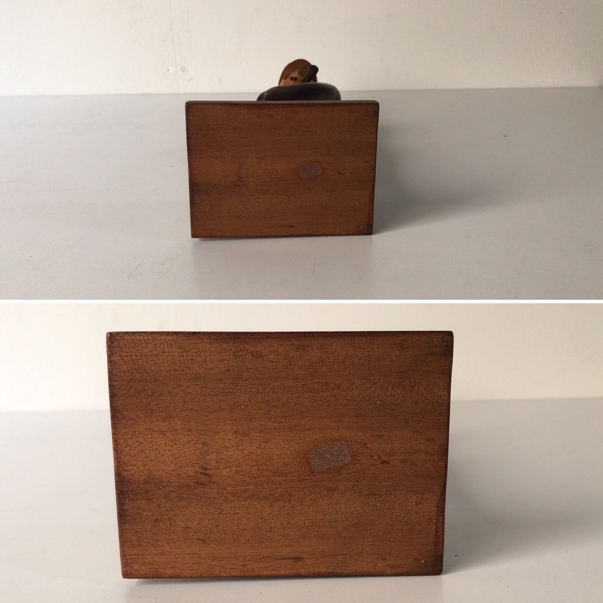 ROMER社手造木製人形ゴルフダンディ置物ヴィンテージイタリア製