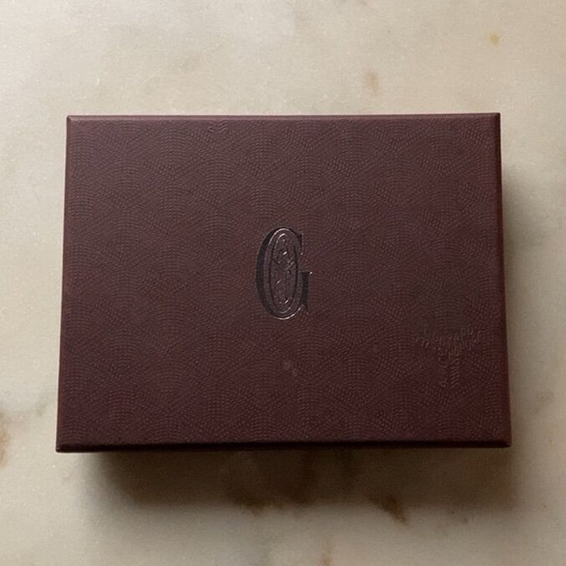 GOYARD ゴヤール 手帳カバー ルージュ 赤 ボルドー GOYARD ゴヤール 手帳カバー ルージュ 赤 ボルドー