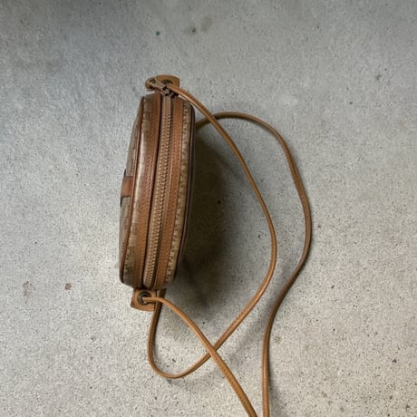 H様おまとめ品 CELINE オールドセリーヌ トリオンフ(マカダム) 総柄  ラウンドファスナーポシェット ミニバッグ ヴィンテージセリーヌ 中古良品