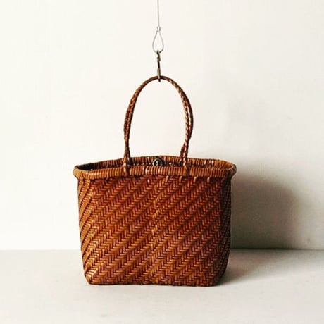 Dragon Diffusion ドラゴンディフュージョン トートバッグ Kamakura 1 medium basket 8900 ブリティッシュタン 2020年ss 極美品