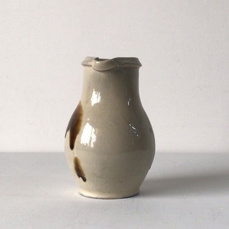 益子焼き　壺　花瓶 益子焼｜【益子焼】 花瓶 花器 フラワーベース 高さ13cm 丸く