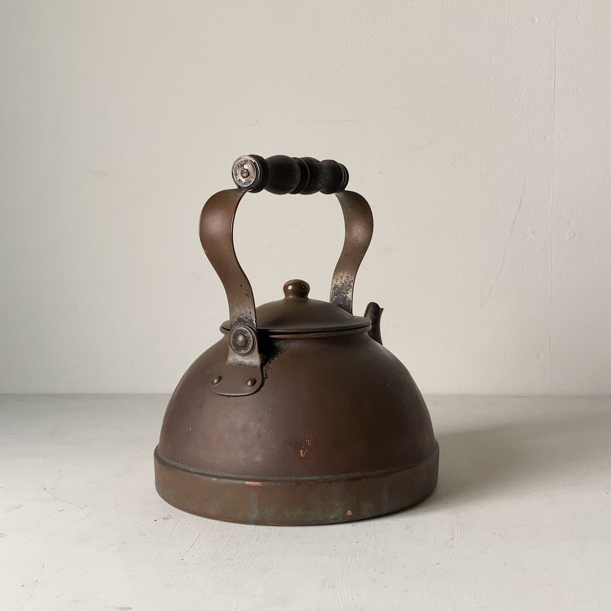 ブロンズ ケトル　銅やかん　ヤカン　アンティーク fit=scale-down,w=1200