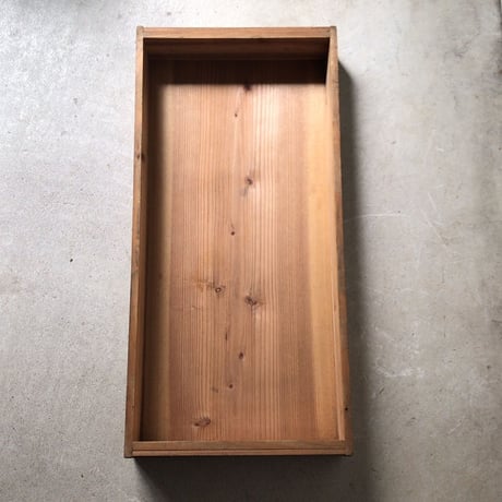 古い餅箱  無地  蓋無し　檜無垢材  アンティーク木箱 ヴィンテージウッドボックス  道具箱  美品 (4点ございます)