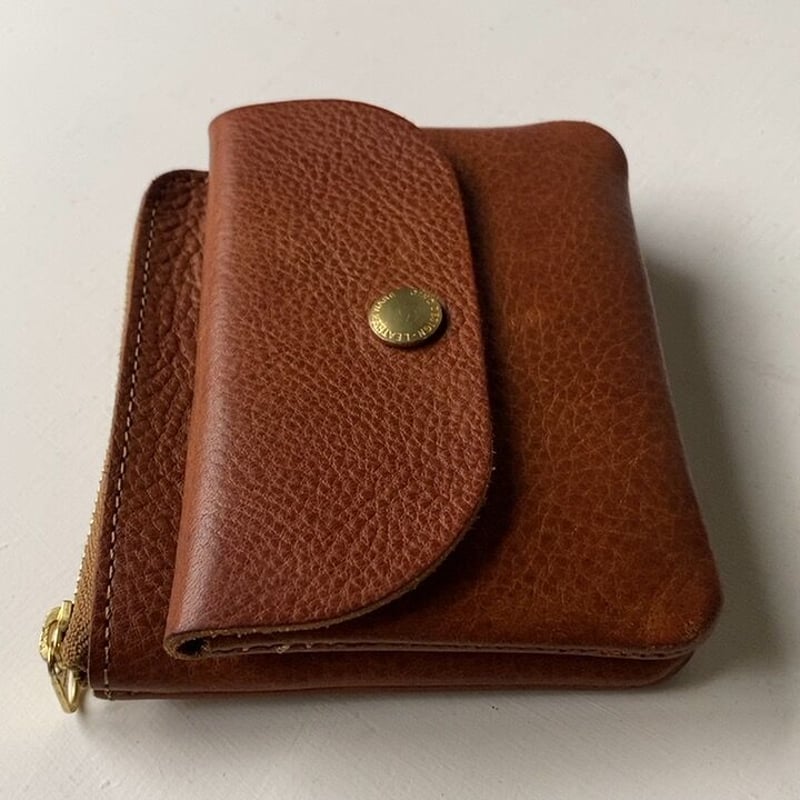 CINQ DESIGN サンクデザイン 小さめの財布 キャメル ブラウン CINQ DESIGN サンクデザイン 小さめの財布 キャメル ブラウン