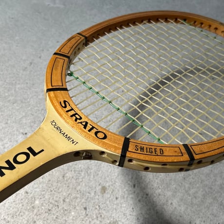ROSSIGNOL ロシニョール  STRATO TOURNAMENT ストラト トーナメント ヴィンテージ ウッドテニスラケット made in USA（オリジナルカバー付き）