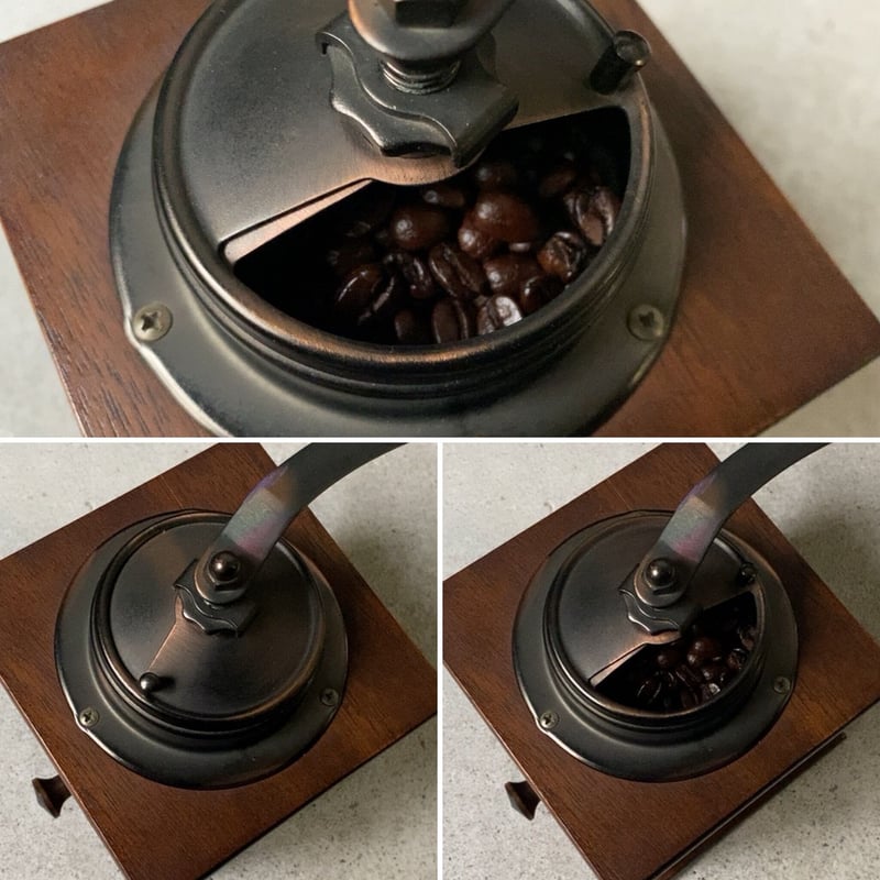 KONO 木製 コーヒーグラインダー　ミル KONO】コーノ式 コーヒーミル 手動 木製 ヴィンテージ 手挽き