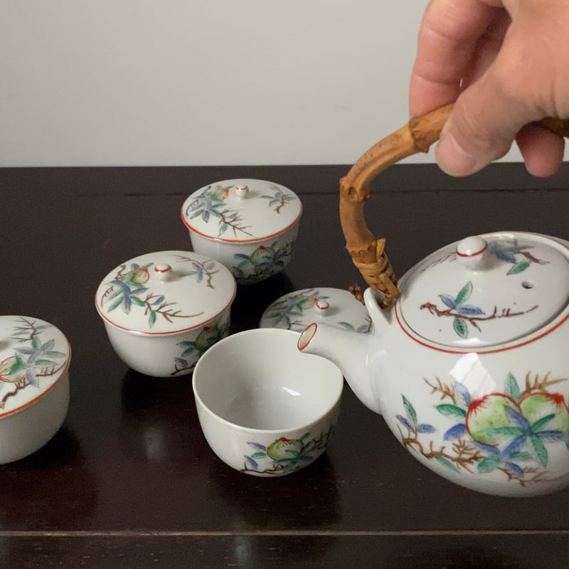 天目風、急須、茶碗セット 急須セット 茶器セット 急須 おしゃれ 日本製 波佐見焼 湯呑 2個