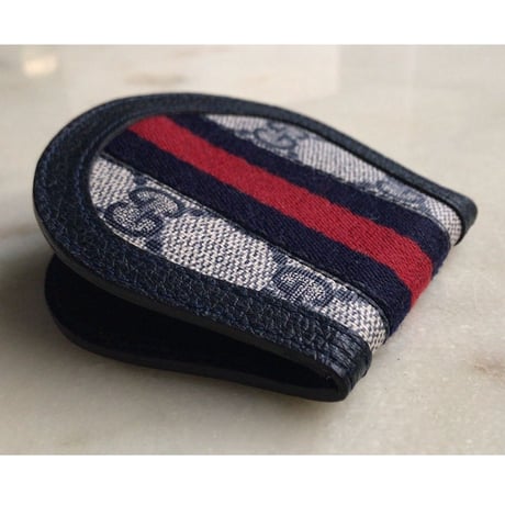 GUCCI  グッチ  オールドグッチ  ヴィンテージ コインケース   シェリーライン    中古美品