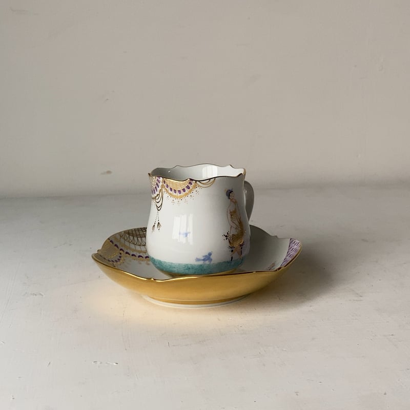 MEISSEN マイセン アラビアンナイト 千夜一夜物語 コーヒーC/S（23582）