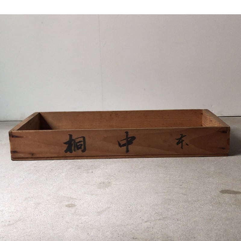 昭和ヴィンテージ木製餅箱