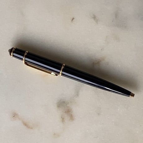 Cartier カルティエ  ディアボロドゥカルティエ  ボールペン  ステーショナリー 文具 ブラックインク ビジネスペン 黒/ゴールド