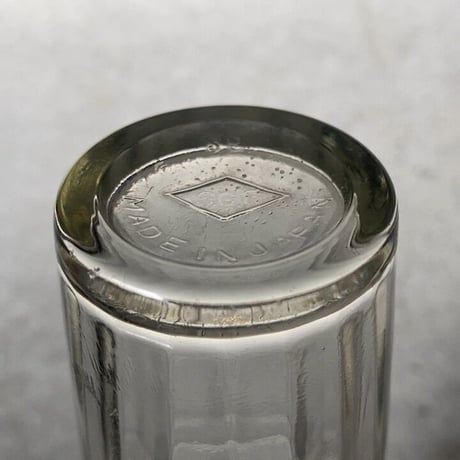 昭和期アンカーグラス 小サイズ  高さ約9cm  SGF刻印  MADE IN JAPAN  気泡ガラス ヴィンテージグラス