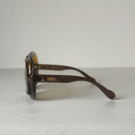 Christian Dior クリスチャンディオール ヴィンテージサングラス  アイウェア 眼鏡 ダークグリーン 鶯色 オールドディオール 中古品（難あり)