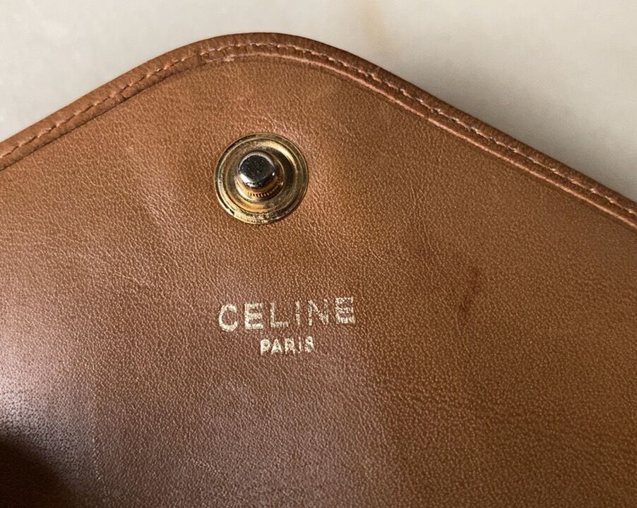CELINE オールドセリーヌ マカダム Wレターフラップ ロング CELINE オールドセリーヌ マカダム Wレターフラップ ロング