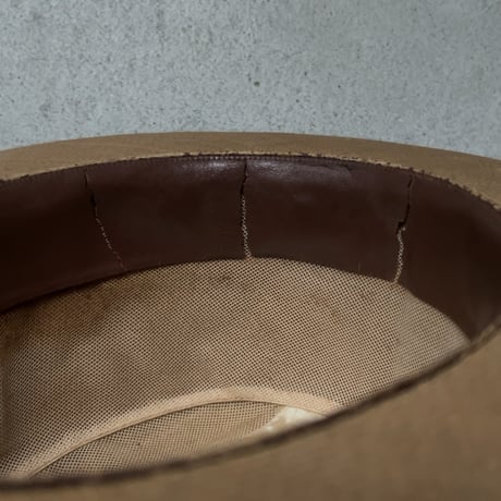 TOKIO HAT  SuperPanama  ヴィンテージ パナマハット ユニセックス 頭周約56.5cm ストローハット 麦わら帽子 編み帽子 カンカン帽
