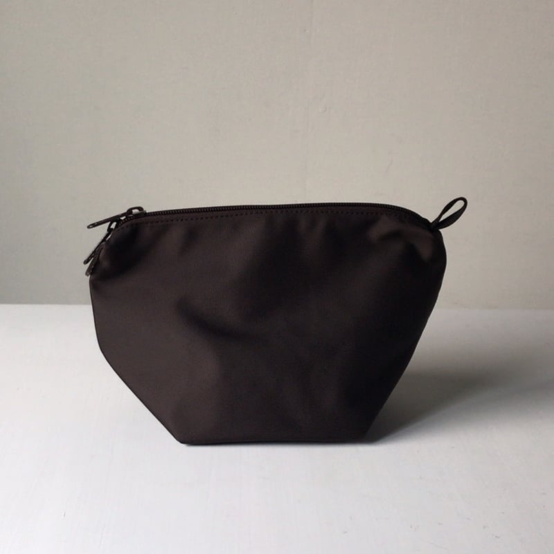 Herve Chapelier エルベシャプリエ トラベルポーチS モカ 2785N