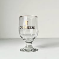 GUINNESS ギネスビール 金ロゴ 古めのビアグラス 5個セット 箱有 未使デッドストック品