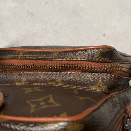 LOUIS VUITTON  ルイヴィトン ミニアマゾン  旧アマゾン  モノグラム  エクレールファスナー レザー摘み付  1970年代  ヴィンテージヴィトン オールドヴィトン 中古美品