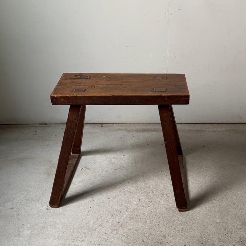 アンティーク クラフトチェア 昭和期 木製腰掛け 農家の椅子