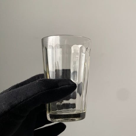 昭和期アンカーグラス 小サイズ  高さ約9cm  SGF刻印  MADE IN JAPAN  気泡ガラス ヴィンテージグラス