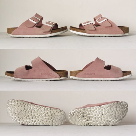 BIRKENSTOCK ビルケンシュトック Arizona SFB  アリゾナ ソフトフットベット ローズ(ライトピンク) size 37 (24cm) 中古品