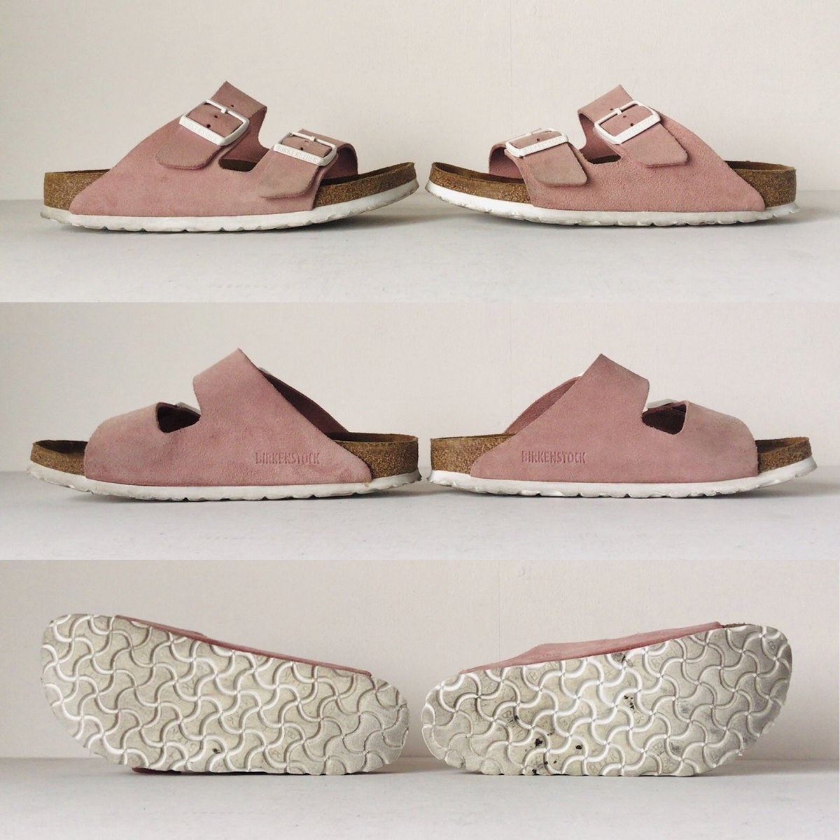 最新発見 BIRKENSTOCK 25cm ビルケンシュトック アリゾナ 白 39 靴