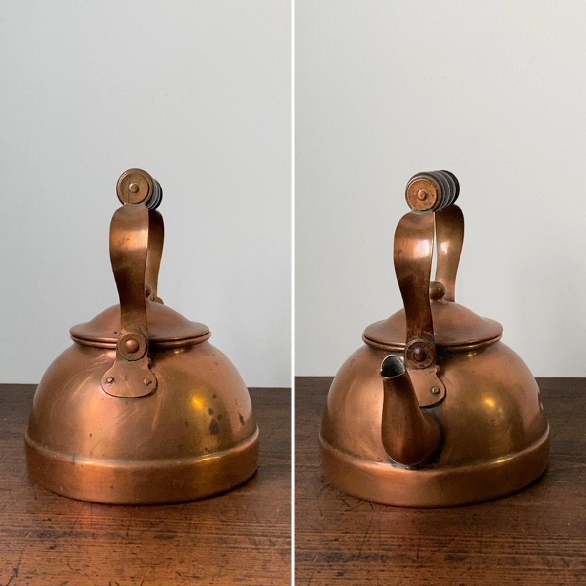 未使用 TAGUS 銅 やかん ビンテージ ケトル ポルトガル製 TAGUS 銅製のケトル ポルトガル製 未使用 長期保管品 : にゃんこ