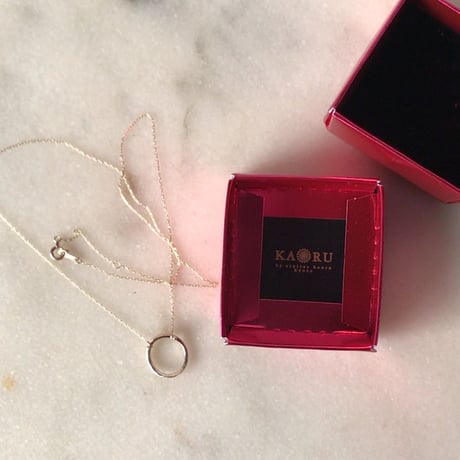KAORU カオル  ゴールドネックレス  K10YG 箱有り 中古極美品