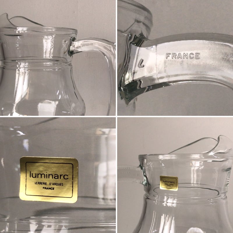 Luminarc ヴィンテージ リュミナルク Mirabeau ミラボー ピッチャー1