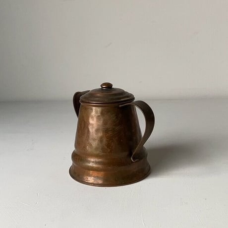 GREGORIAN COPPER社 グレゴリアン コッパー  シュガーポット  アメリカ製 ヴィンテージ 銅製品 蓋付き容器  良品 made in USA