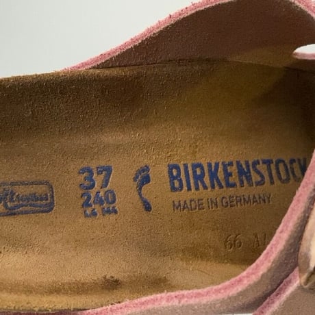BIRKENSTOCK [ビルケンシュトック] Arizona/アリゾナ 2021年製 ダークピンク size 37 (24cm) 使用頻度浅め 中古美品範疇