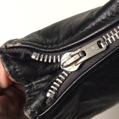 RIVETTS  LONDON  リベッツ ダブルライダースジャケット ブラック・レザー  イギリスヴィンテージ   size38  70sオールドモーターサイクル  made in England