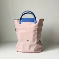 LONGCHAMP ロンシャン LE PLIAGE REPLAY ル・プリアージュ・リプレイ　トートバッグ  ピンク/グリーン/ブルー  2022〜2023年モデル  未使用品