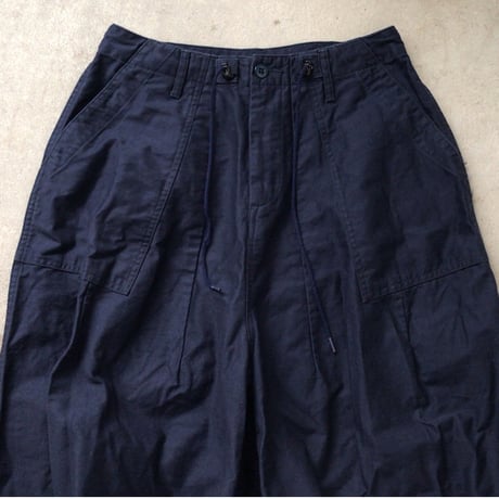 ネペンテス(needles・ニードルス) H.D. PANT  ヒザデルパンツ  ファティーグパンツタイプ  ネイビー  レディース  サイズ1  中古極美品
