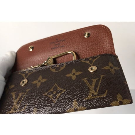 LOUIS VUITTON  ルイヴィトン  モノグラム  ミュルティクレ・ラバ　M60029　フラップ付 キーケース　コインケース　ミニ財布　美品