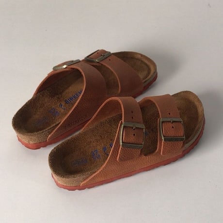 BIRKENSTOCK ARIZONA  ビルケンシュトック アリゾナ SFB  ヌバック   2018年SS限定カラー  ステアカレー   37  中古美品
