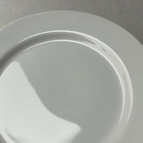 1970年代〜現代 業務用 約23cm ホワイトプレート 白皿