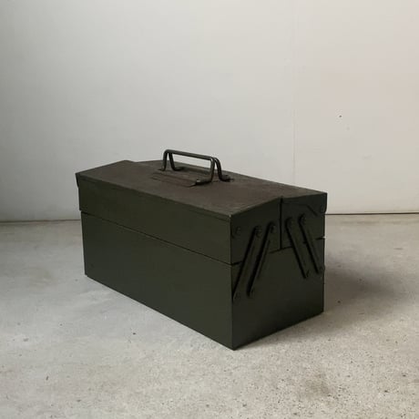 S.P  TOOL BOX  2M-350  エスピー ツールボックス ミリタリーグリーン 両開き クラシック ヴィンテージツールボックス 良品