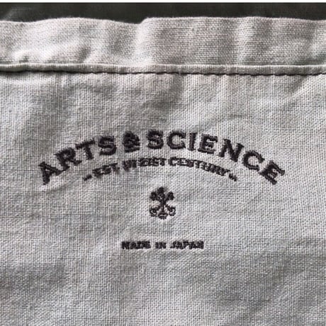 ARTS&SCIENCE  アーツ&サイエンス オリジナルトートM  レザー  グレージュ カーキ　ワンショルダー バッグ 中古品