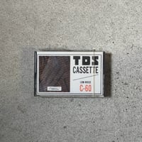 TDK CASSETTE LOW-NOISE C-60  ヴィンテージカセットテープ 未使用品(セロハン破れ)  TDS旧ロゴ  (1個の価格)
