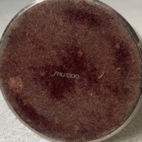 SHISEIDO  資生堂 花椿会 1973年 ゴールドクラス記念品 スタンドミラー 卓上ミラー ベルベット ヴィンテージアイテム リペア跡あり  古道具