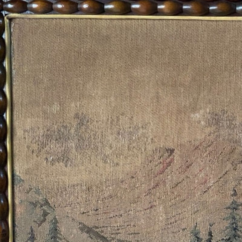 西洋貴族　ゴブラン織り　アンティーク　額キンメキ　壁飾り　額絵 西洋貴族 ゴブラン織り アンティーク 額キンメキ 壁飾り 額絵