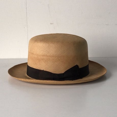 パナマハット ヴィンテージ  size 6  3/4 (55cm).