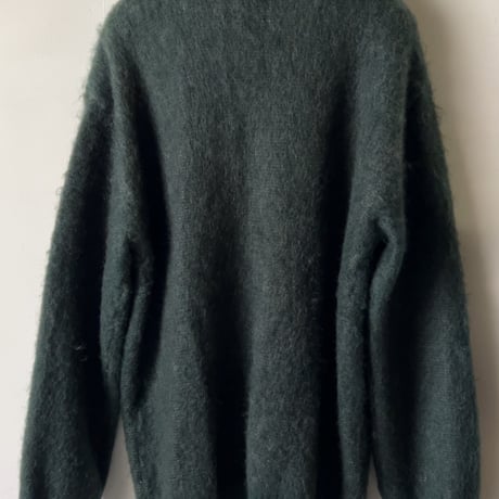 NEEDLES ニードルズ モヘアカーディガン ダイヤモンド ビリジアン/ピンク/クリームイエロー　size L メンズ  NEPENTHES ネペンテス 中古美品