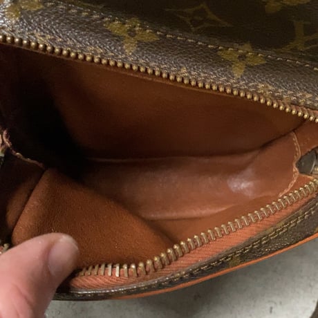 LOUIS VUITTON  ルイヴィトン ミニアマゾン  旧アマゾン  モノグラム  エクレールファスナー レザー摘み付  1970年代  ヴィンテージヴィトン オールドヴィトン 中古美品