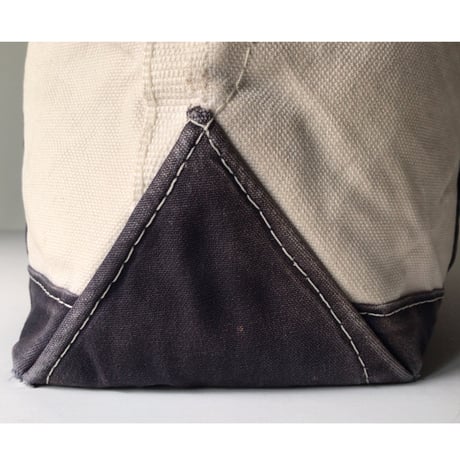 LLBean LLビーン エルエルビーン Boat & Tote  ボート&トート  バッグ  鞄  USA製 ナチュラル/ブラック Used  中古品