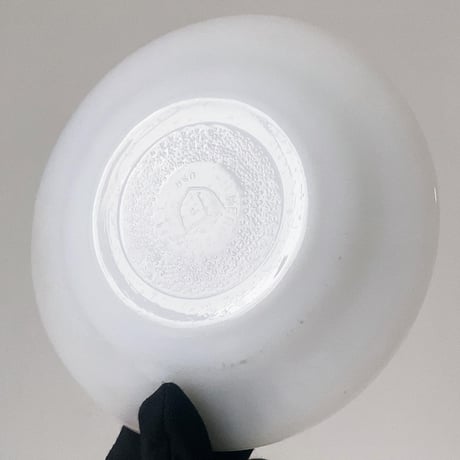 HEAT PROOF USA  フェデラル社製  オーロラミルクガラス カップ＆ソーサー 2客セット アメリカ製 1970s 完品範疇