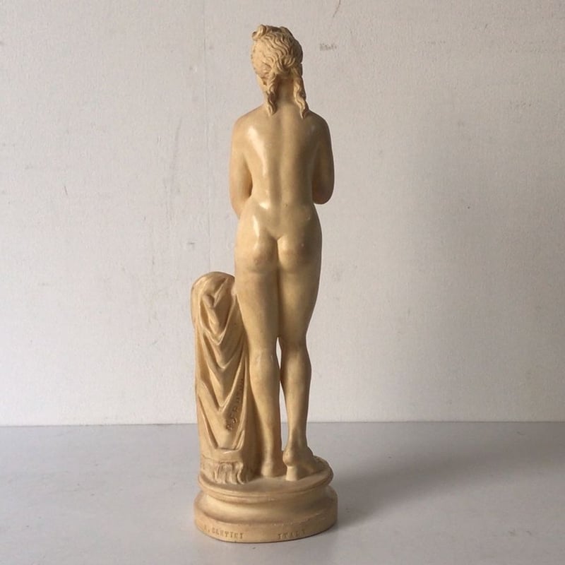 A.Santini サンティーニ 裸婦像 イタリア製 ヴィンテージオブジェ 石膏