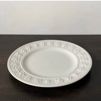 WEDGWOOD ウェッジウッド フェスティビティ(1枚の価格) プレート 27cm アイボリー 90sヴィンテージ イギリス製 made in england   ストック41枚